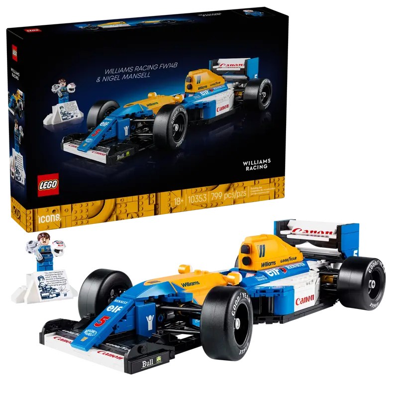 (image for) 10353 Williams Racing FW14B & Nigel Mansell