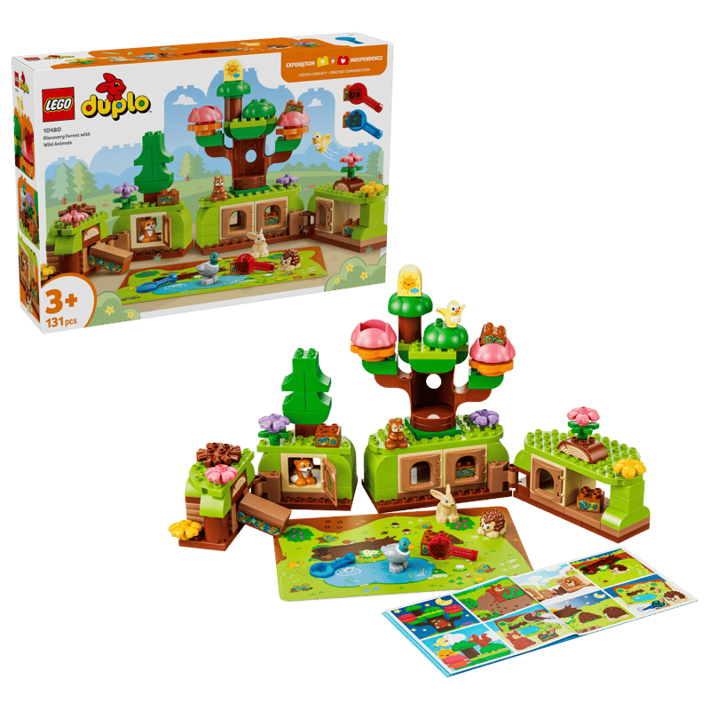 (image for) 10480 Discovery Forest with Wild Animals
