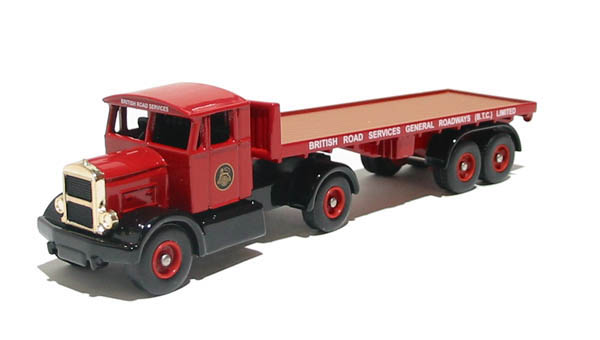 (image for) DG165001 Scammell Flatbed Trailer "BRS"