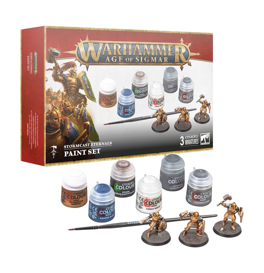 (image for) 60-10 Stormcast Eternals Paints Set