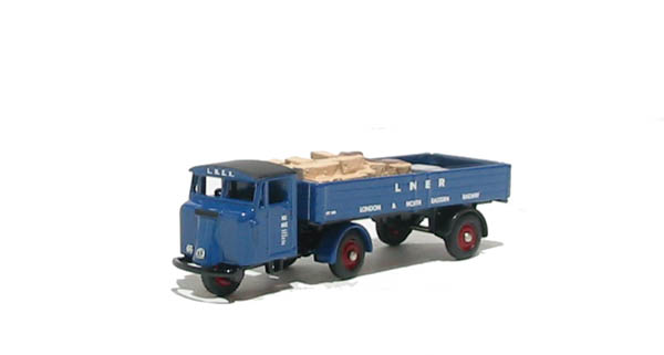 (image for) DG199004 Scammell Mechanical Horse with dropside trailer