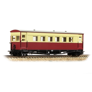 (image for) 394-027 Gloucester Bogie Coach Lincolnshire Coast Crimson/Cream