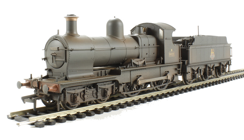 (image for) 31-085SH Class 32xx 4-4-0 Dukedog 9022 BR black Weathered