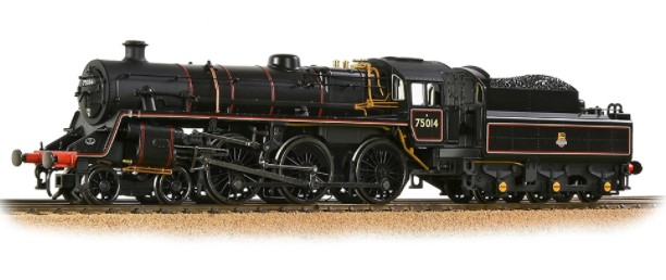 (image for) 31-117 Standard Class 4MT 4-6-0 75014 in BR black early emblem