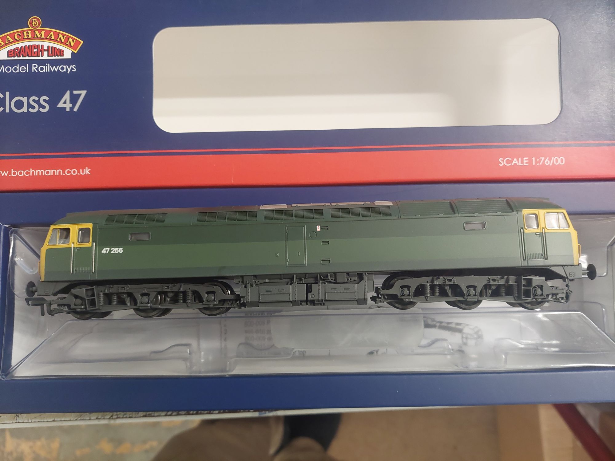 (image for) 31-656SH Class 47 BR Green weathered