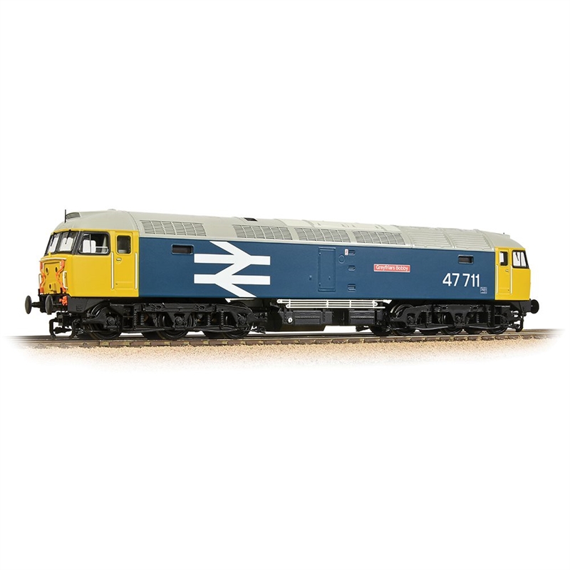 (image for) 31-665 Class 47/7 47711 "Greyfriars Bobby" in BR large logo blue