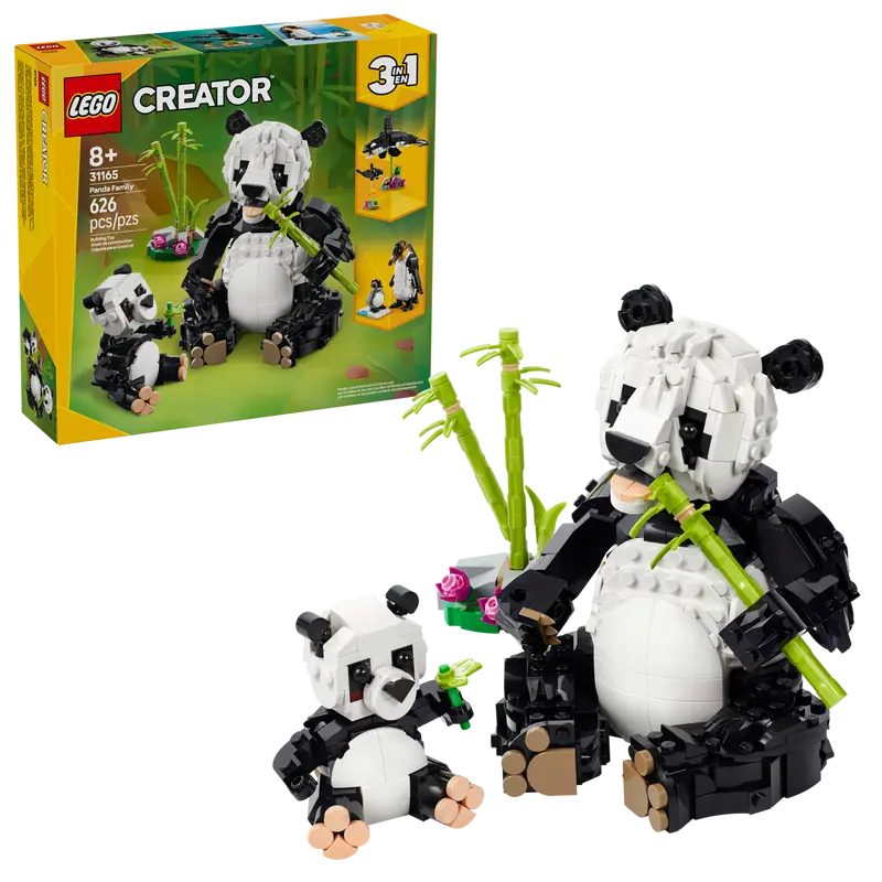 31165 Wild Animals: Panda Family (image for) 31165 Wild Animals: Panda Family