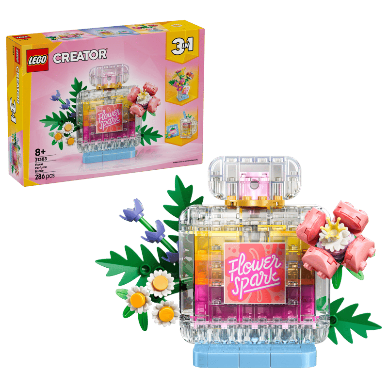 (image for) 31383 Floral Decor Perfume Bottle
