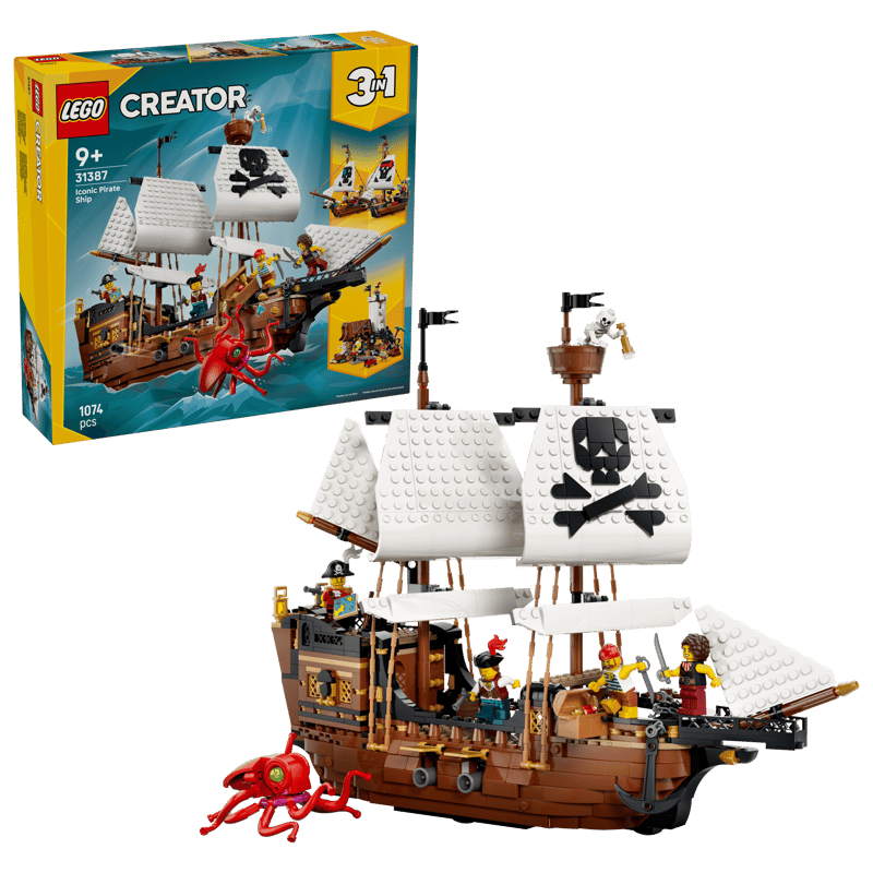 (image for) 31387 Iconic Pirate Ship