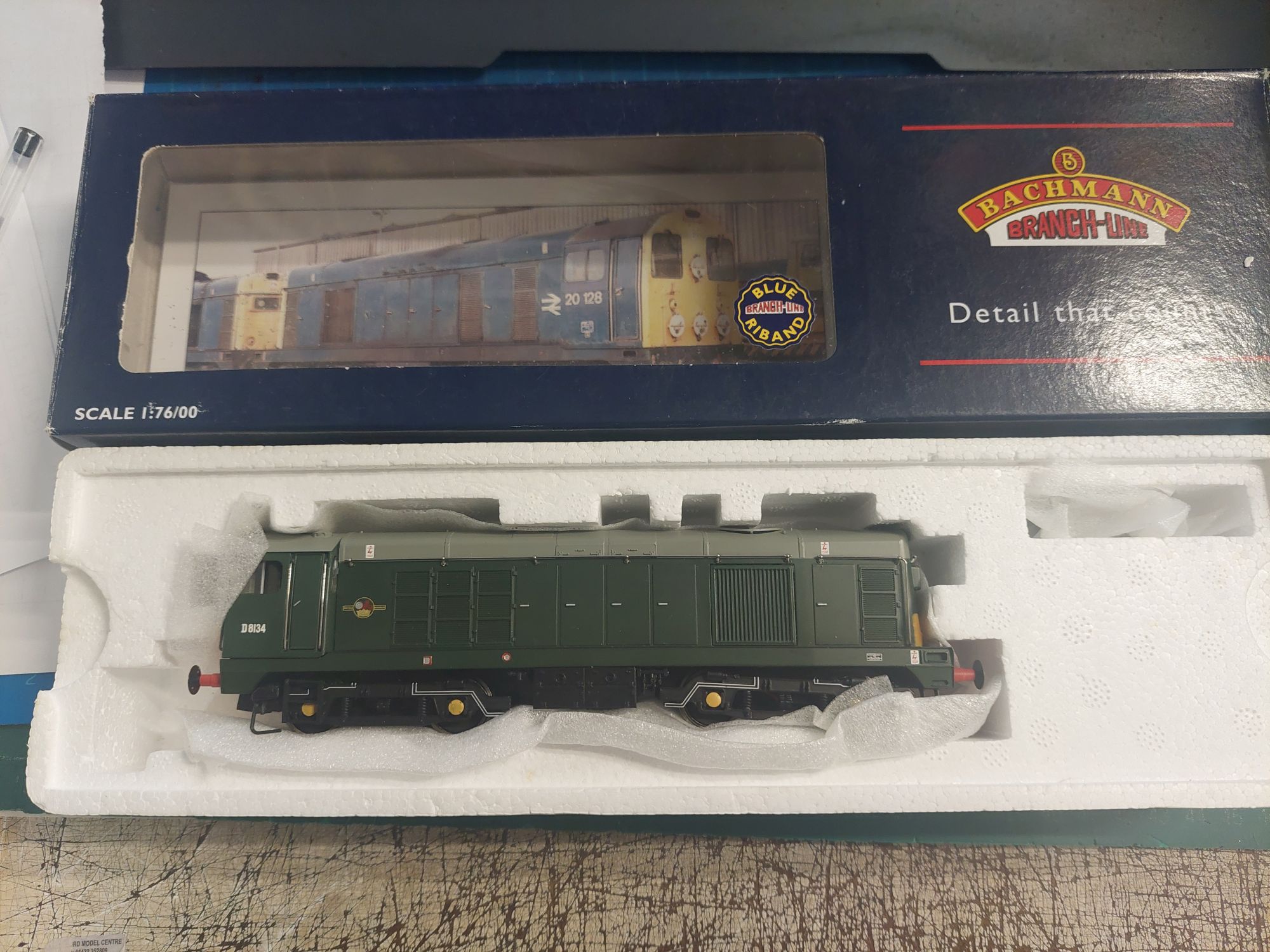(image for) 32-028SH Class 20 D8134 BR Green