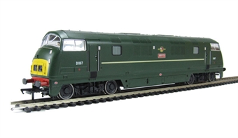 (image for) 32-051DCSH Class 42 Warship D867 'Zenith' in BR Green DCC fitted