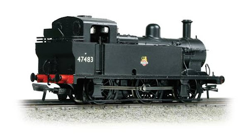 (image for) 32-230 Class 3F Fowler Jinty 0-6-0 tank 47483 in BR black