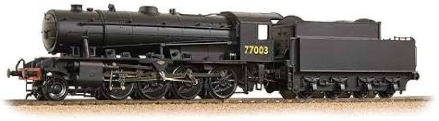 (image for) 32-254A WD Austerity 2-8-0 77003 in LNER plain black