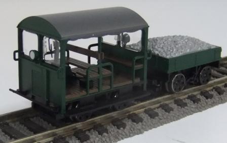 (image for) 32-994 Wickham trolley BR Green