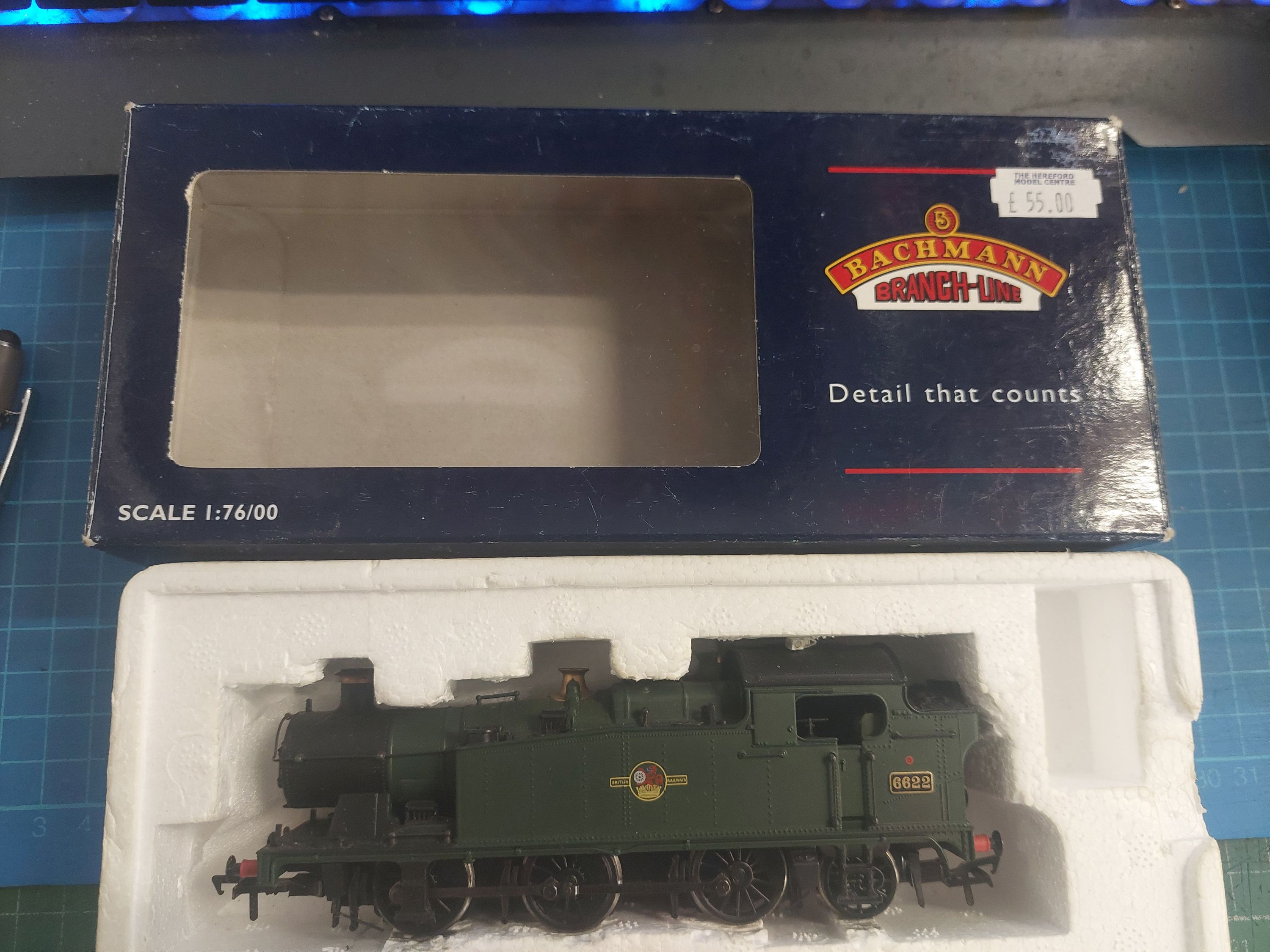 (image for) 30-015SH Loco Class 56xx 0-6-2T 6622 in BR Green from set