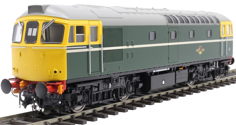 3395 Class 33/0 in BR green with full yellow ends - unnumbered (image for) 3395 Class 33/0 in BR green with full yellow ends - unnumbered