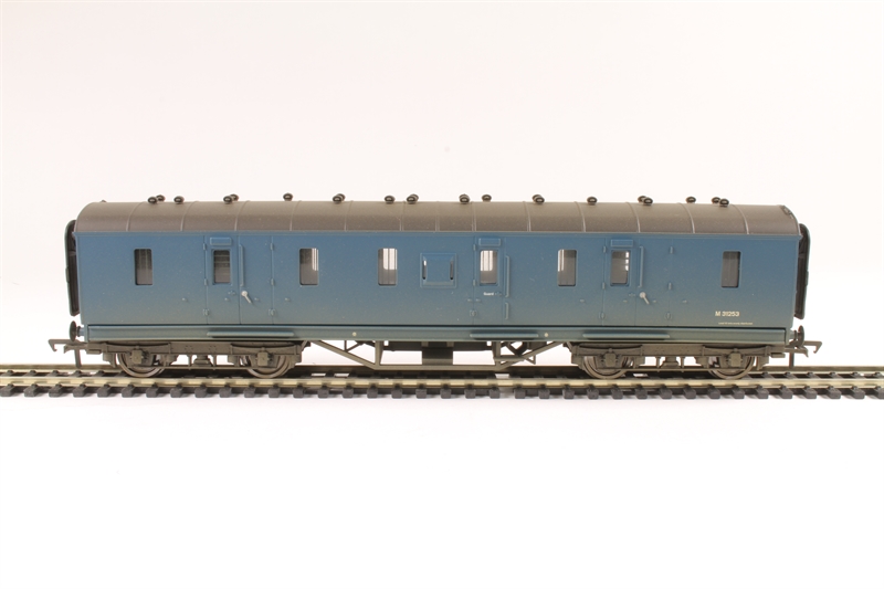 (image for) 34-328ASH Ex-LMS PIII Parcels Van M31253 in BR blue weathered
