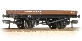(image for) 37-478ASH 1 Plank Wagon 460884 LMS Bauxite