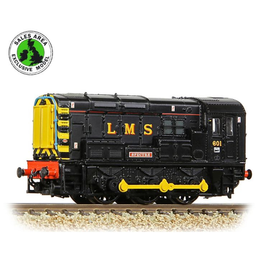 371-020DB Class 08 601 'Spectre' LMS Black (image for) 371-020DB Class 08 601 'Spectre' LMS Black