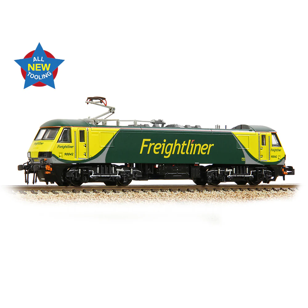 (image for) 371-790 Class 90/0 90042 Freightliner 'PowerHaul'
