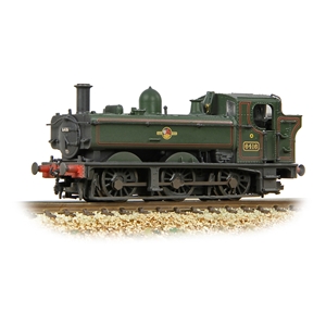 (image for) 371-987B GWR 64XX Pannier Tank 6416 BR Lined Green [W]