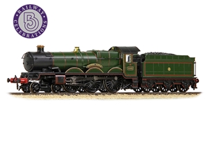 (image for) 372-035 GWR 'Castle' 4082 Windsor Castle Lined Green Shirtbutton