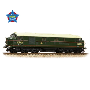 (image for) 372-917 LMS 10001 BR Lined Green (Late Crest)