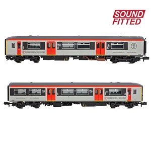 (image for) 371-339SF Class 150/2 2-Car DMU 150213 Transport for Wales SOUND
