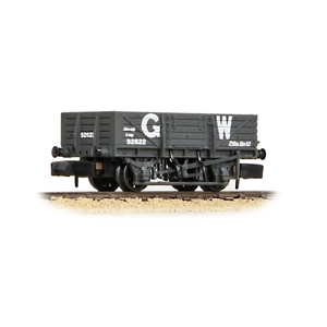 (image for) 377-475B 5 Plank China Clay Wagon GWR Grey