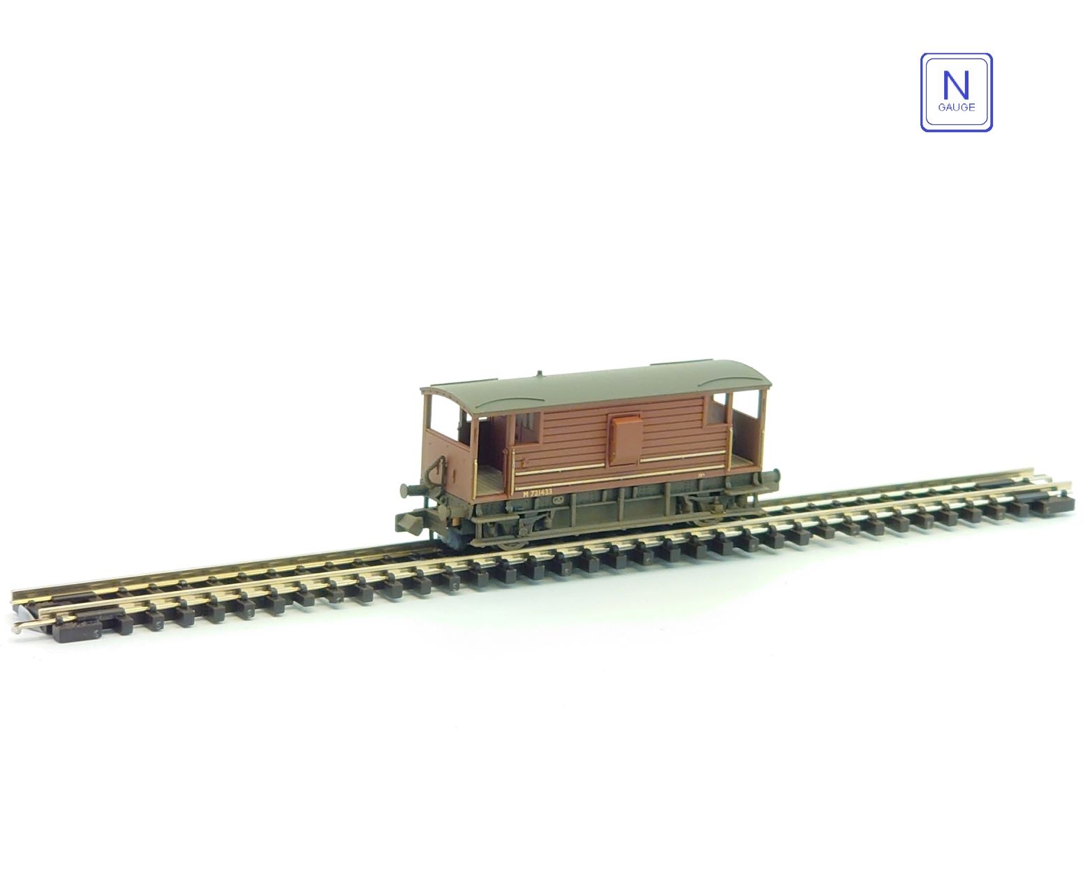 (image for) 377-302 Ex LMS 20T Brake Van (w)