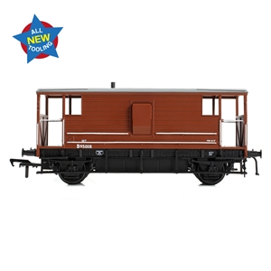 (image for) 38-977 LMS 20T Brake Van BR Bauxite (Early)