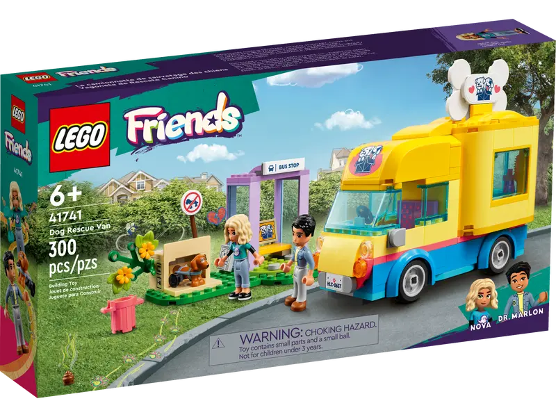 41741 Dog Rescue Van (image for) 41741 Dog Rescue Van