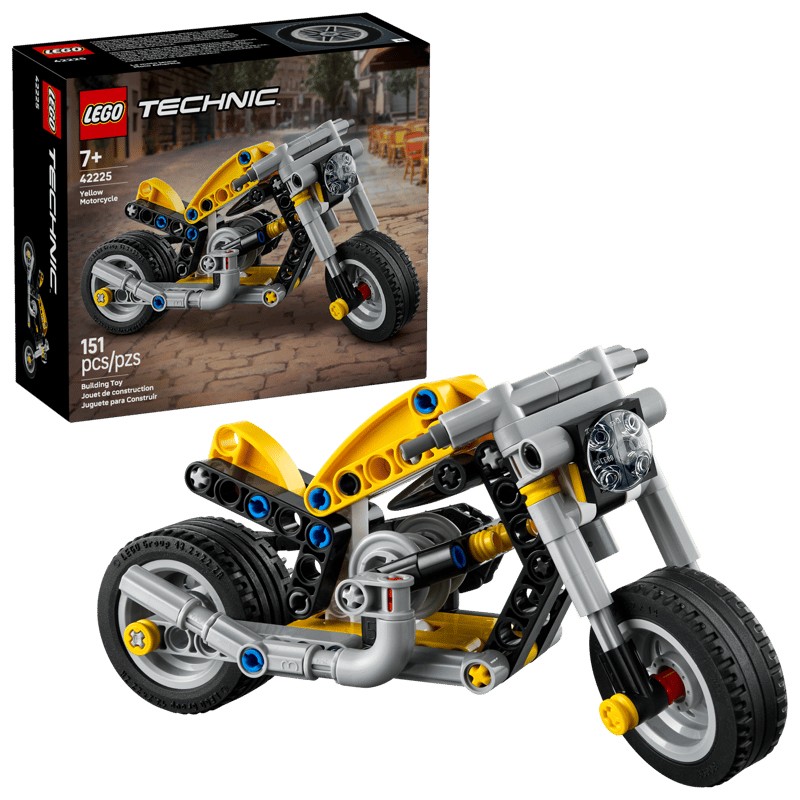 (image for) 42225 Yellow Motorcycle