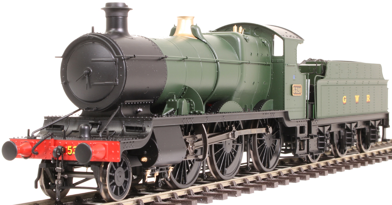 (image for) 4302 Class 43xx Mogul 2-6-0 5320 in GWR green with GWR lettering