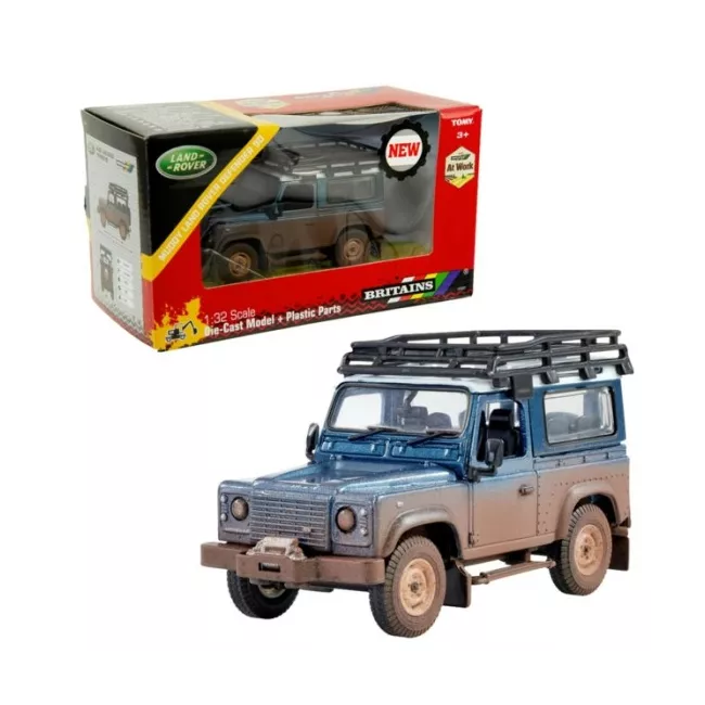 (image for) 43321 Muddy Land Rover Defender