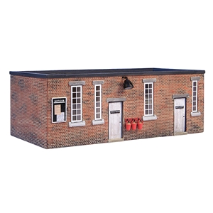 (image for) 44-0054 Depot Mess Room and Toilet - White Doors
