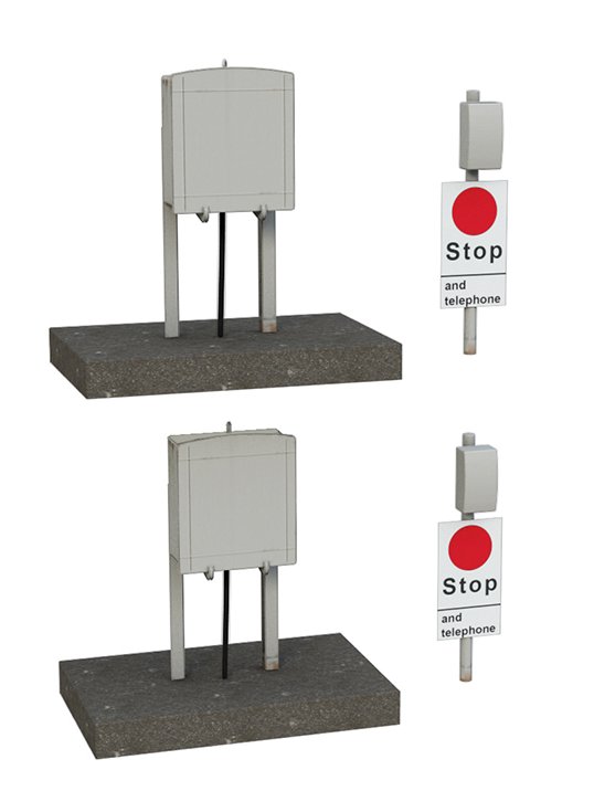 (image for) 44-0500 Lineside Relay Boxes and Telephone