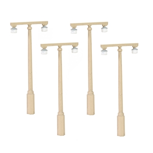 44-542 Bachmann Scenecraft Concrete Platform Lamps (x4) (image for) 44-542 Bachmann Scenecraft Concrete Platform Lamps (x4)
