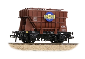 (image for) 38-270B CPV Presflo Bulk Powder Wagon BR Bauxite 'Blue Circle'