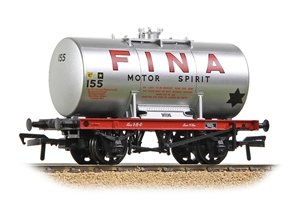 (image for) 38-781 14T Anchor-Mounted Tank Wagon 'Fina' Silver