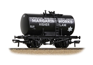 (image for) 38-785 Anchor-Mounted Tank Wagon 'Irlam Margarine Works' Black