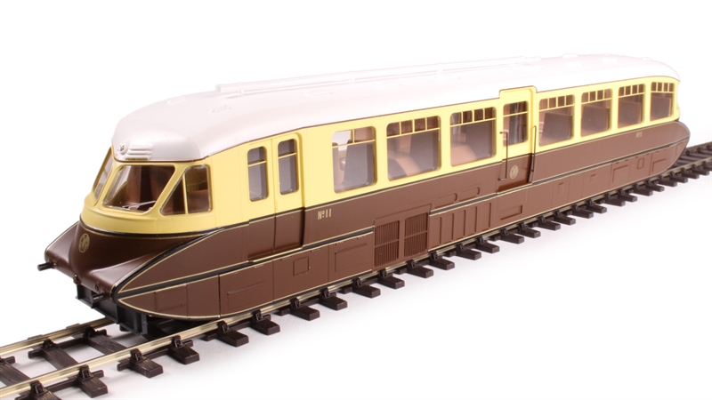 (image for) 4D-011-000 Streamlined Railcar 11 GWR Shirtbutton