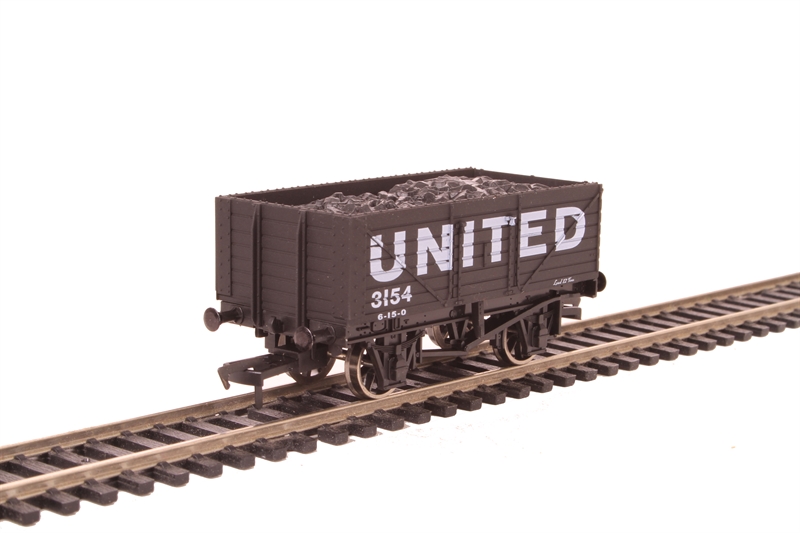 (image for) 4F-071-142 7-plank open wagon "United" - 3154