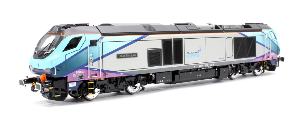 (image for) 4D-022-025S Class 68 "Black Douglas" 68030 Transpenine Express