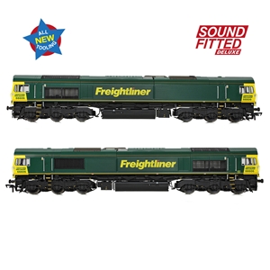 (image for) 50-002SFX Class 66/6 66606 Freightliner Green