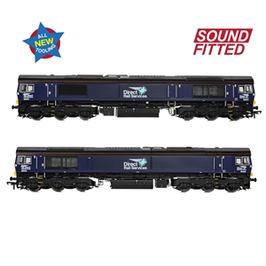 (image for) 50-009SF Class 66/3 66304 DRS Compass (Small Logo)