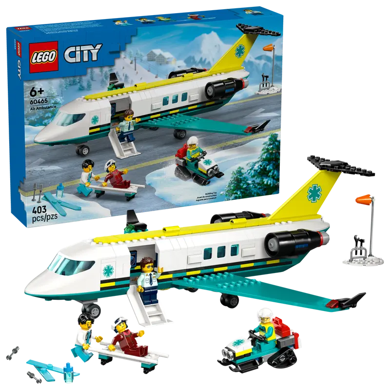 (image for) 60465 Emergency Air Ambulance Airplane