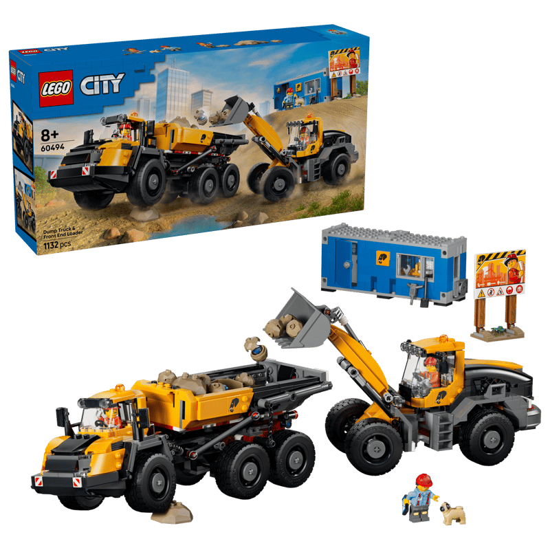 (image for) 60494 Dump Truck & Front End Loader
