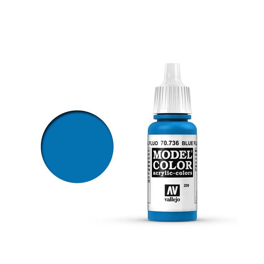 70.736 Blue fluorescent 17ml dropper bottle (pos.208) (image for) 70.736 Blue fluorescent 17ml dropper bottle (pos.208)