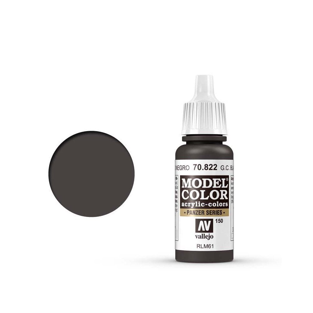 (image for) 70.822 G.C. Black brown 17ml dropper bottle (pos. 150)